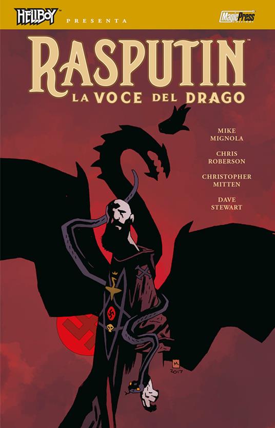 La voce del drago. Hellboy presenta Rasputin - Mike Mignola,Chris Roberson - copertina