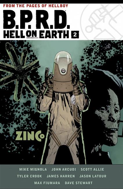 Inferno sulla Terra. B.P.R.D. Omnibus. Ediz. illustrata. Vol. 2 - Mike Mignola,Dave Stewart,Scott Allie - copertina