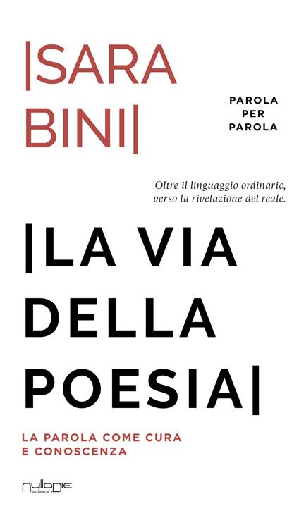 La via della poesia - Sara Bini - copertina
