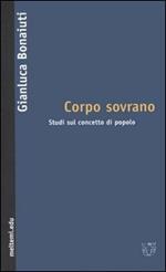 Corpo sovrano. Studi sul concetto di popolo