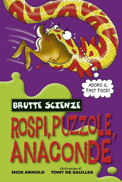 Rospi, puzzole, anaconde - Nick Arnold - copertina