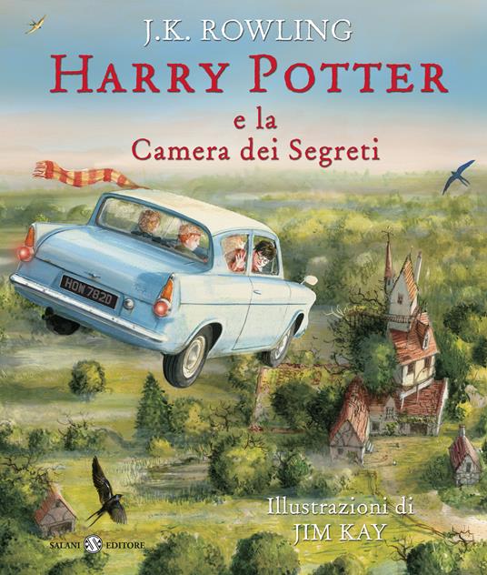 Harry Potter e la camera dei segreti. Ediz. illustrata - J. K. Rowling - copertina