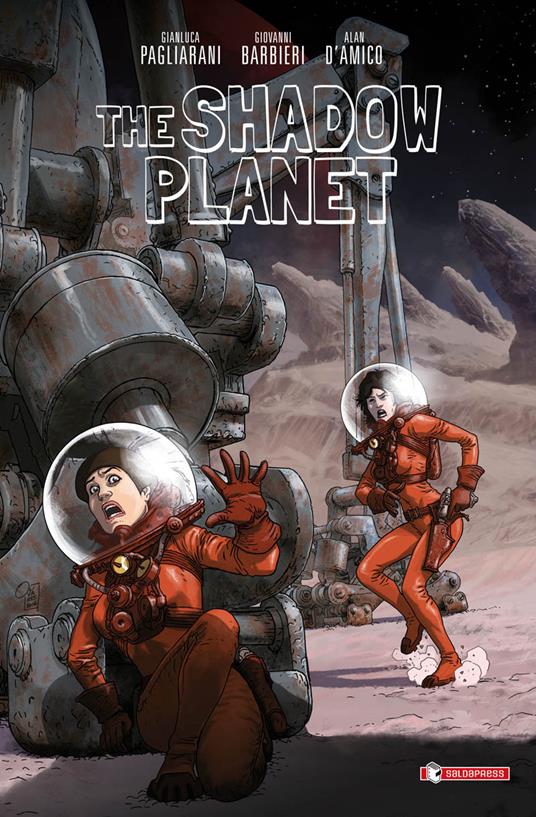 The shadow planet - Gianluca Pagliarani,Giovanni Barbieri - copertina