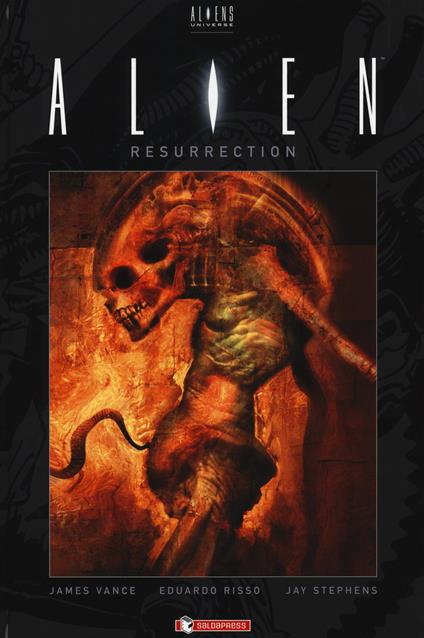 Alien. Resurrection - James Vance,Jay Stephens - copertina