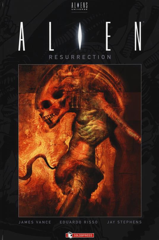 Alien. Resurrection - James Vance,Jay Stephens - copertina