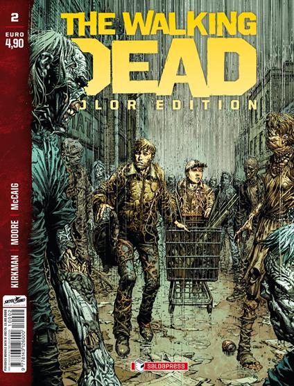 The walking dead. Color edition. Vol. 2 - Robert Kirkman,Tony Moore,Dave McCaig - copertina
