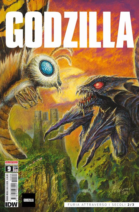 Godzilla. Vol. 9: Furia attraverso i secoli 2/3 - Jason Ciaramella,Tracy Marsh,Eric Powell - copertina