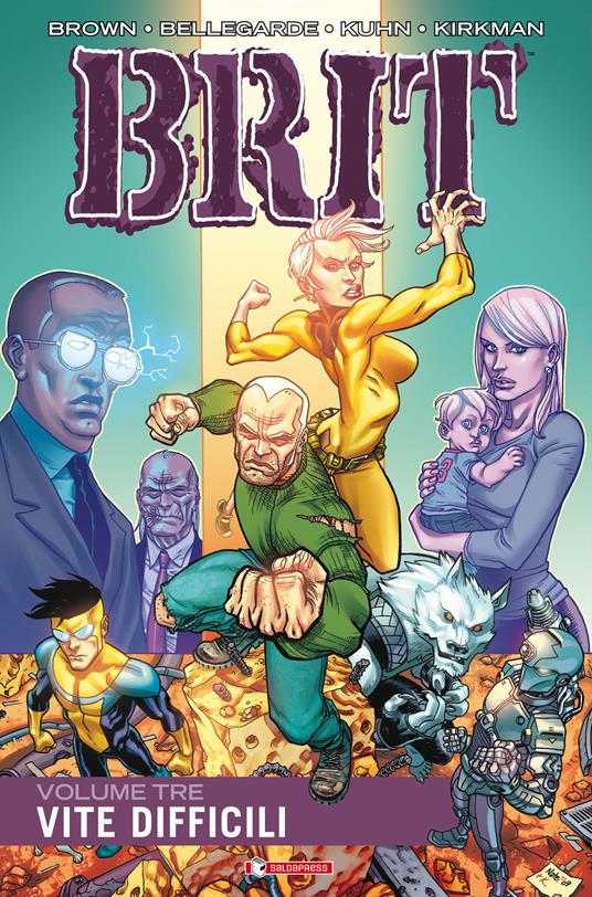 Brit. Vol. 3: Vite difficili - Bruce Brown - copertina