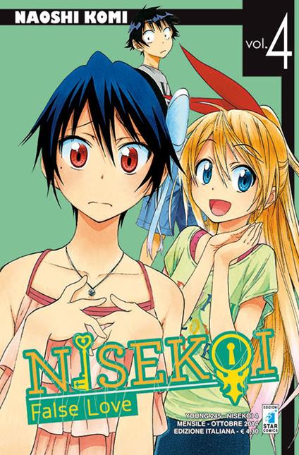 Nisekoi. False love. Vol. 4 - Naoshi Komi - copertina