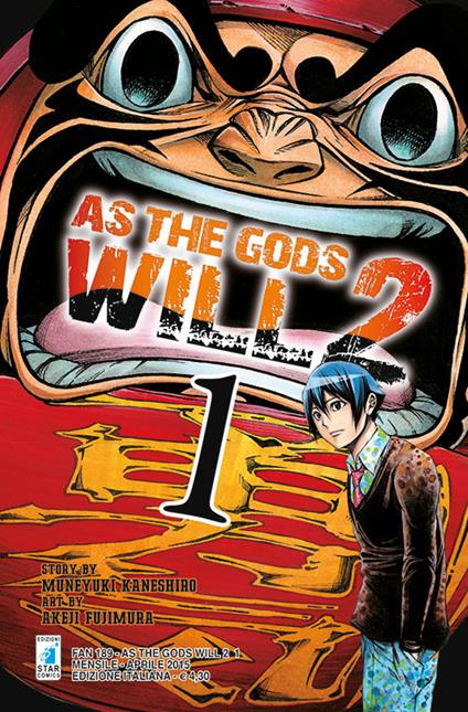 As the gods will 2. Vol. 1 - Muneyuki Kaneshiro,Akeji Fujimura - copertina