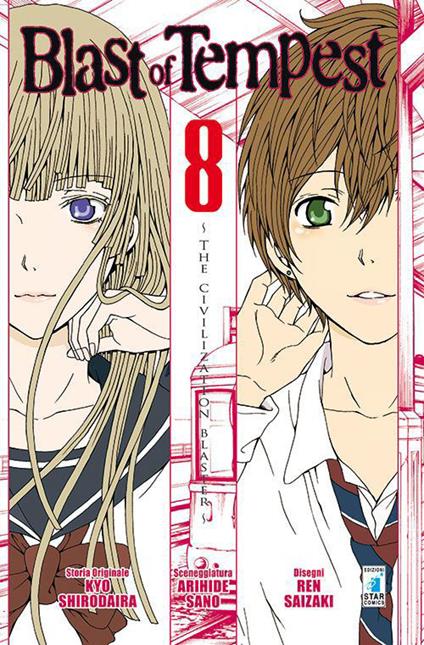 Blast of tempest. Vol. 8 - Kyo Shirodaira,Arihide Sano,Ren Saizaki - copertina