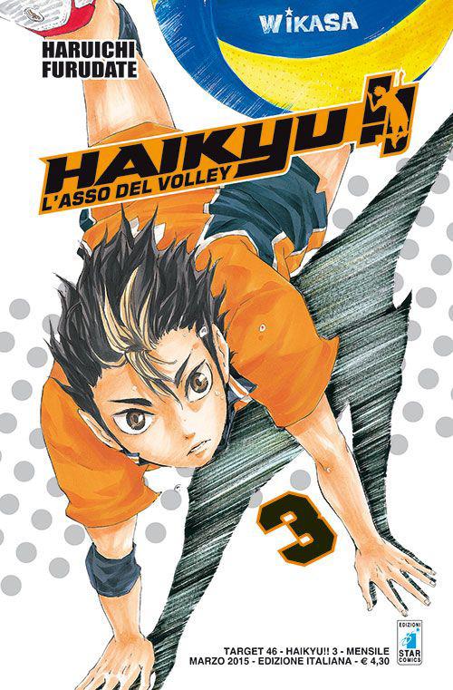 Haikyu!!. Vol. 3 - Haruichi Furudate - copertina
