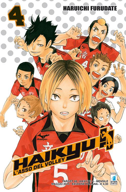 Haikyu!!. Vol. 4 - Haruichi Furudate - copertina