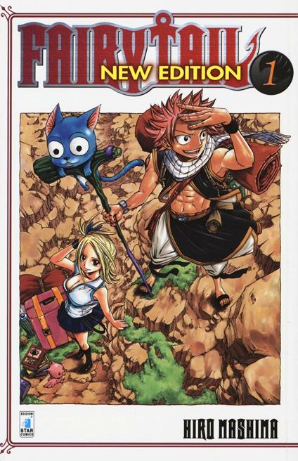 Fairy Tail. New edition. Vol. 1 - Hiro Mashima - copertina