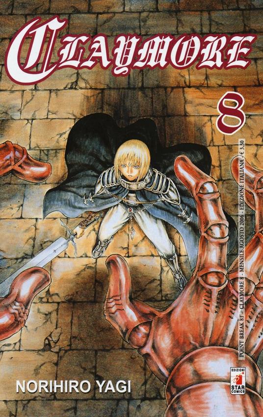 Claymore. Vol. 8 - Norihiro Yagi - copertina