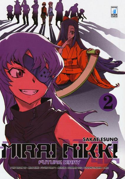 Mirai Nikki. Future diary. Vol. 2 - Esuno Sakae - copertina