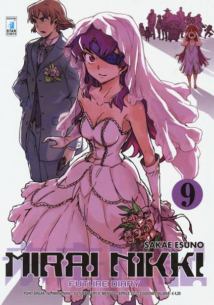 Mirai Nikki. Future diary. Vol. 9 - Esuno Sakae - copertina