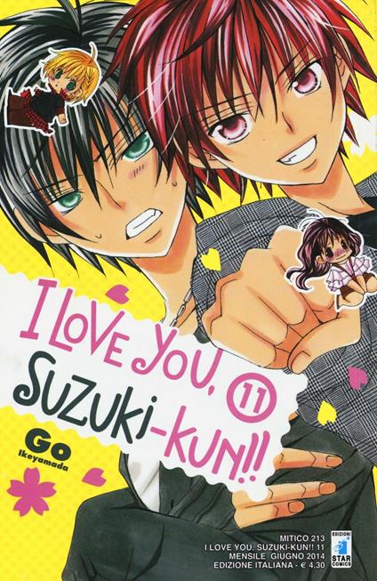 I love you, Suzuki-Kun!. Vol. 11 - Go Ikeyamada - copertina