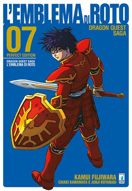 L'emblema di Roto. Perfect edition. Dragon quest saga. Vol. 7 - Kamui Fujiwara,Chiaki Kawamata,Junji Koyanagi - copertina