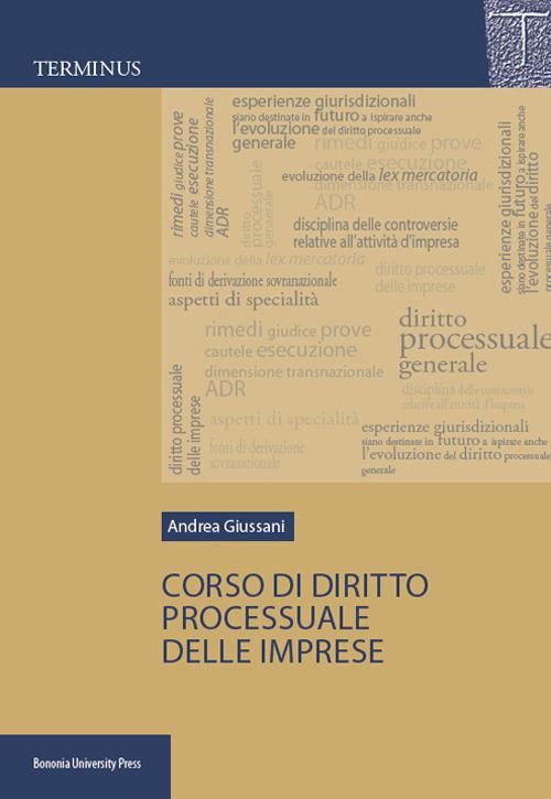 Corso di diritto processuale delle imprese - Andrea Giussani - copertina