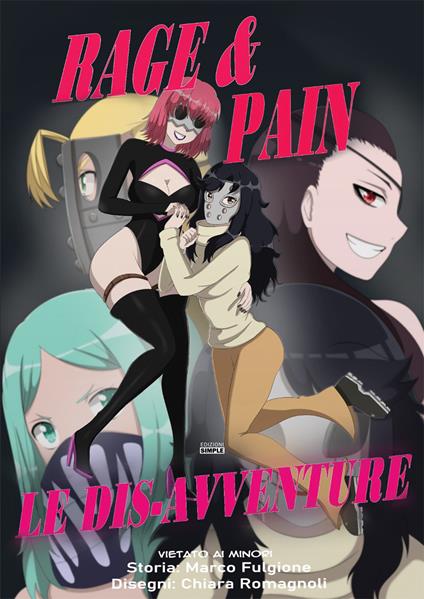 Le dis-avventure. Rage & Pain - Marco Fulgione - copertina