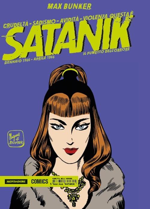 Satanik. Vol. 5: Gennaio 1966-Aprile 1966 - Max Bunker - copertina
