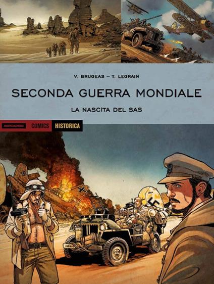 Seconda guerra mondiale. La nascita del SAS - Vincent Brugeas,Legrain - copertina
