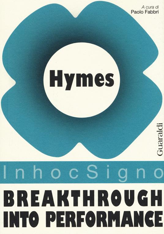 Breakthrough into performance - Dell Hymes - copertina