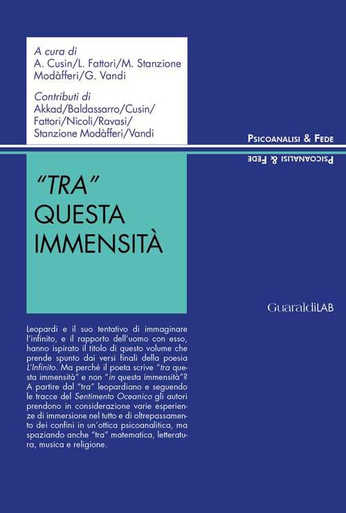 «Tra» questa immensità - copertina