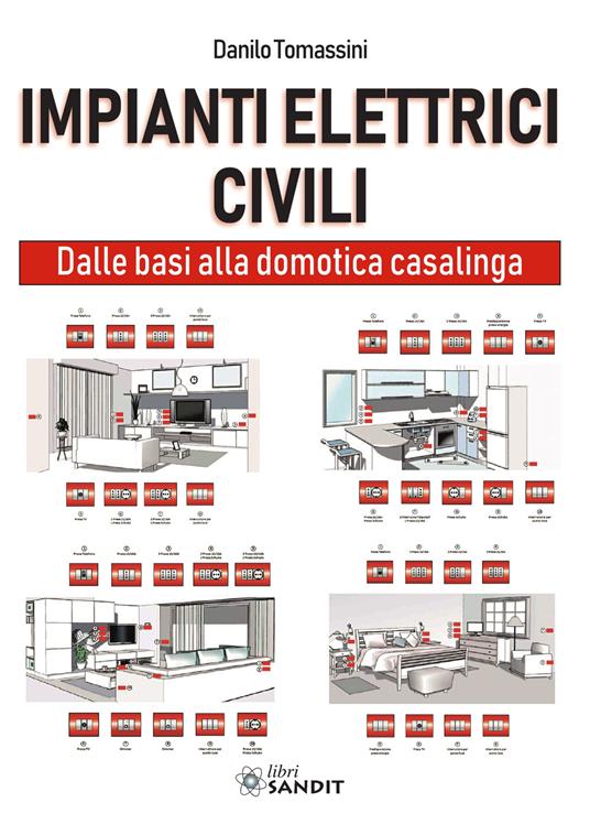 Impianti elettrici civili. Dalle basi alla domotica casalinga - Danilo Tomassini - copertina