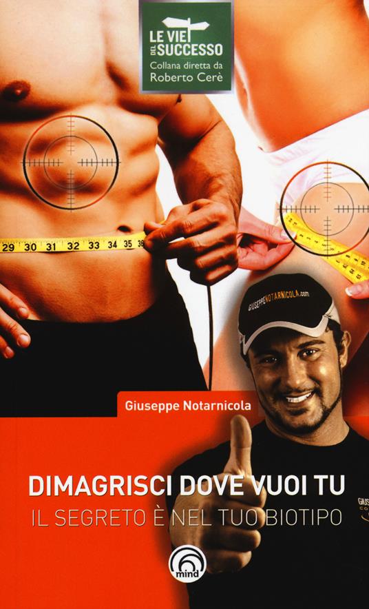 Dimagrisci dove vuoi tu. Il segreto è nel tuo biotipo - Giuseppe Notarnicola - copertina