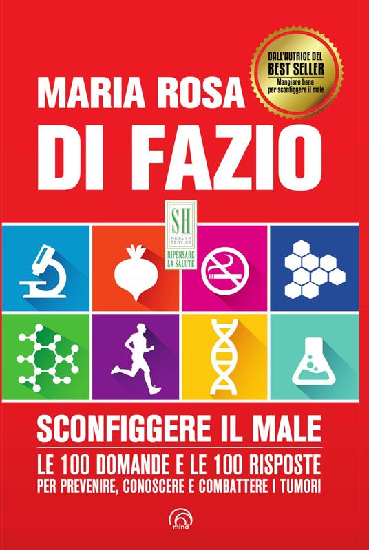 Sconfiggere il male. Le 100 domande per prevenire, conoscere e combattere i tumori. Nuova ediz. - Maria Rosa Di Fazio - copertina