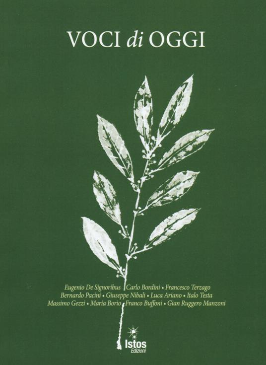 Voci di oggi - copertina