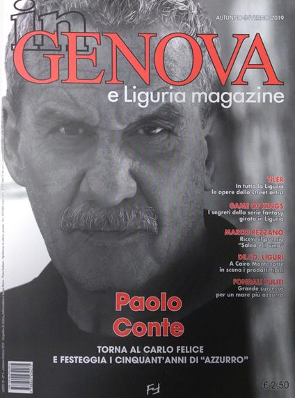In Genova e Liguria Magazine (2019). Vol. 3: Autunno-Inverno. - copertina