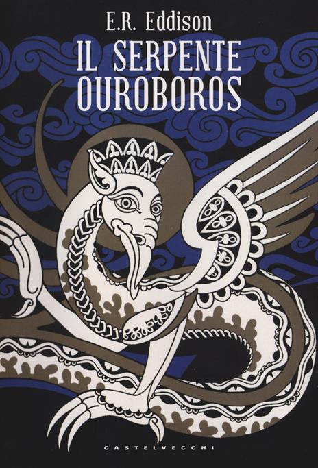 Il serpente Ouroboros - E. Rucker Eddison - copertina