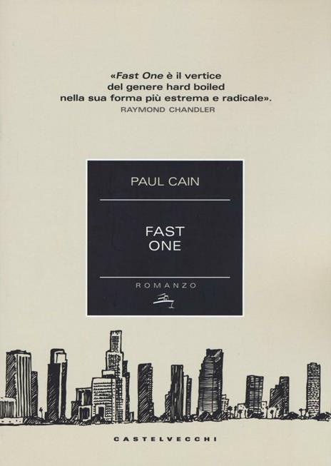 Fast one - Paul Cain - copertina
