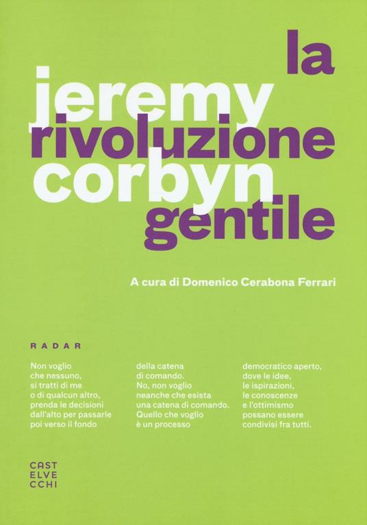 La rivoluzione gentile - Jeremy Corbyn - copertina