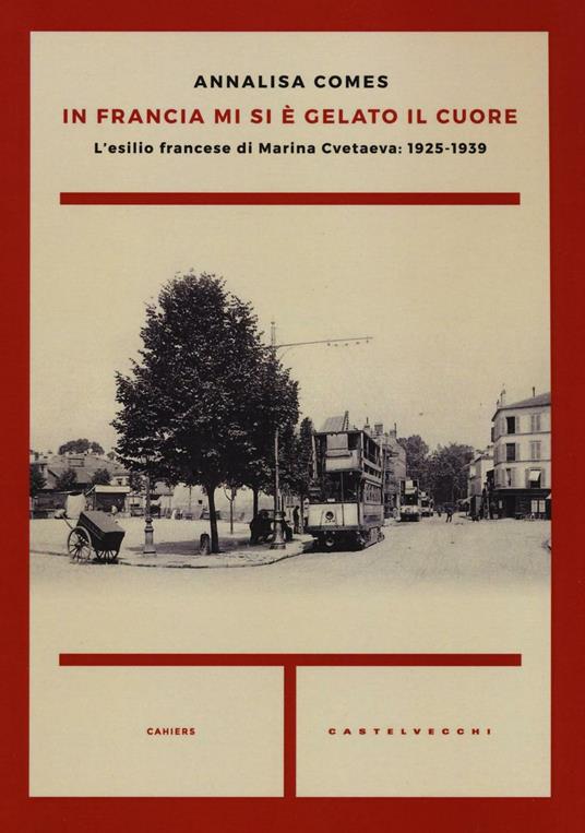 In Francia mi si è gelato il cuore. L'esilio francese di Marina Cvetaeva: 1925-1939 - Annalisa Comes - copertina