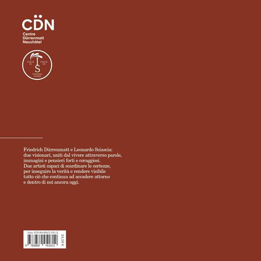 Fritz & Nanà. I due visionari Friedrich Dürrenmatt e Leonardo Sciascia. Con QR code con approfondimenti - Sonja Riva,Madeleine Betschart - 5