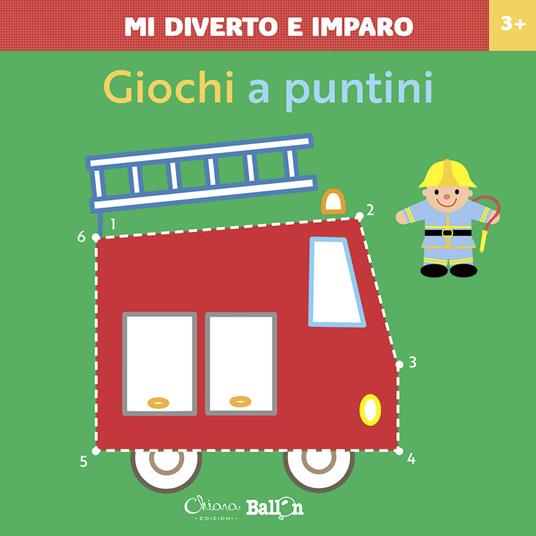 Giochi a puntini. Mi diverto e imparo. Ediz. a colori - copertina