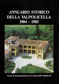 Annuario storico della Valpolicella 1984-1985 - copertina