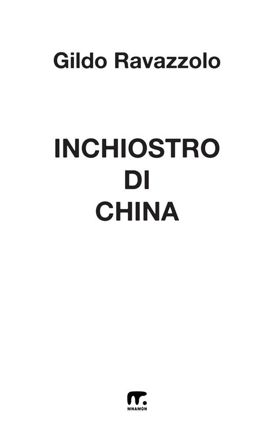 Inchiostro di china - Gildo Ravazzolo - ebook