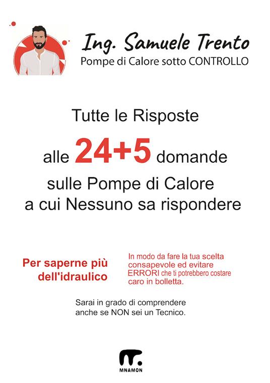 Tutte le risposte alle 24 + 5 domande sulle pompe di calore a cui nessuno sa rispondere - Samuele Trento - copertina