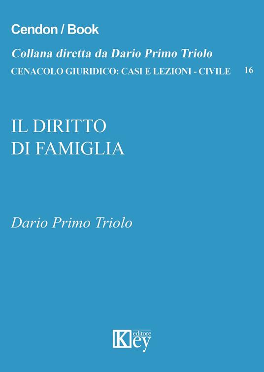 Il diritto di famiglia - Dario Primo Triolo - copertina