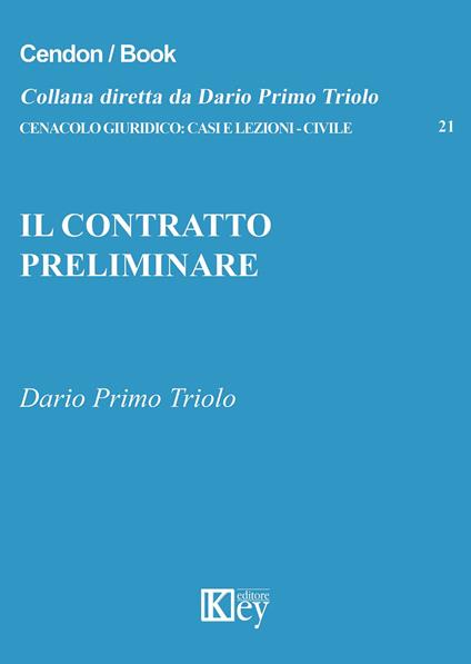 Il contratto preliminare - Dario Primo Triolo - copertina