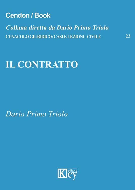Il contratto - Dario Primo Triolo - copertina