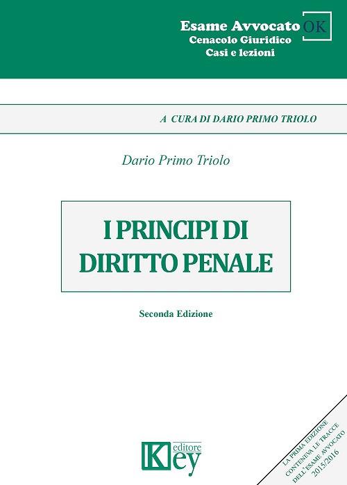 I principi del diritto penale - Dario Primo Triolo - copertina
