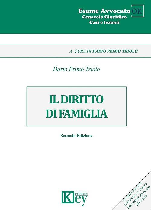 Il diritto di famiglia - Dario Primo Triolo - copertina