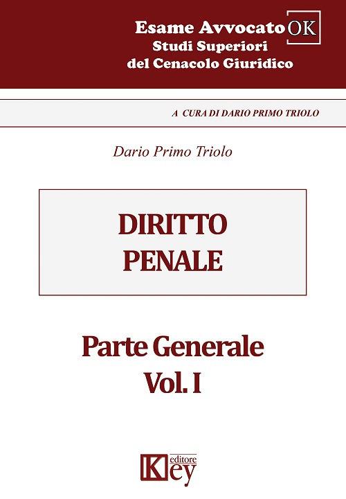 Diritto penale. Parte generale. Vol. 1 - Dario Primo Triolo - copertina