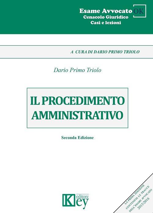 Il procedimento amministrativo - Dario Primo Triolo - copertina
